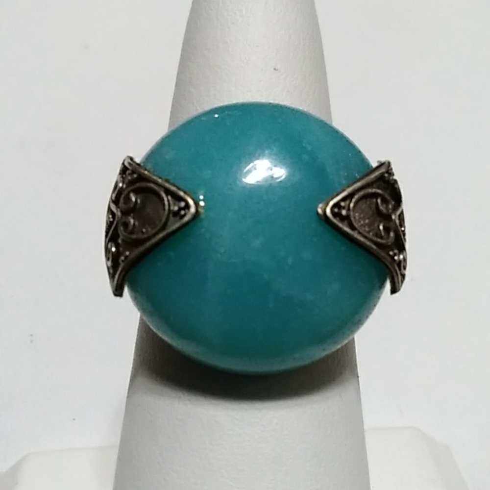Amazonite Ring - image 1